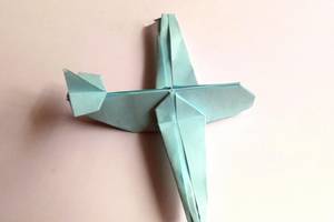 正方形纸折飞机模型, 折纸飞机教程图解大全