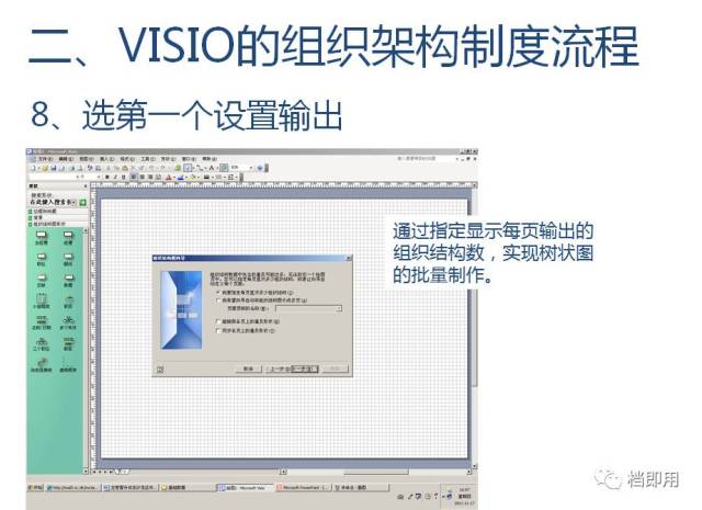 visio组织架构图绘制方法