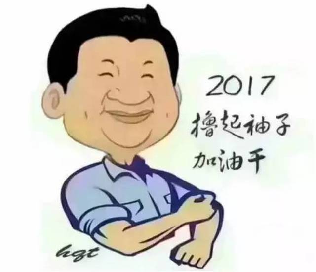 {励志}2017,一起!撸起袖子,加油干