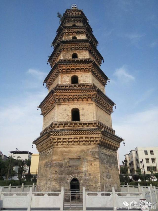 都来看看咱大西平宝严禅寺(东关塔),小伙伴们都惊呆了