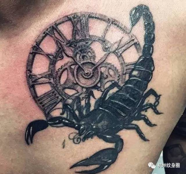 tattoo | 纹身素材:十二星座之天蝎射手座