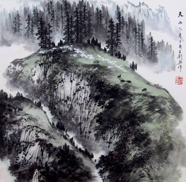 攀上高峰觅妙景 ▏王钧兵山水画小品新作展