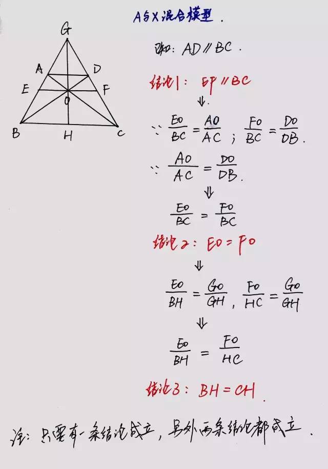 中考数学必考"相似三角形"模型全汇总,超级实用!