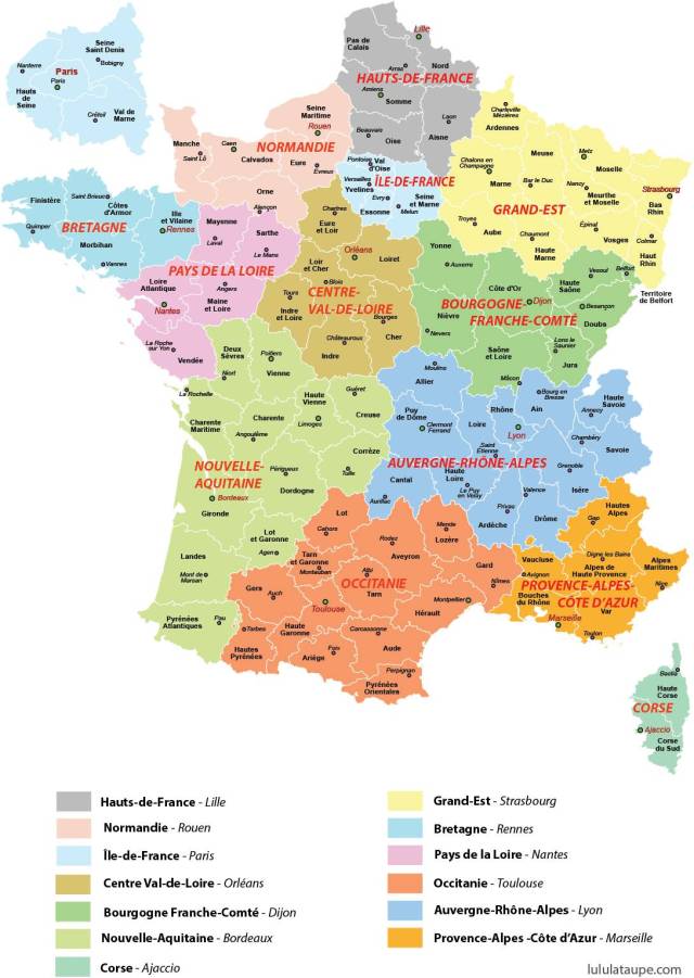 走遍法兰西:法国面积相当于中国哪个省呢?