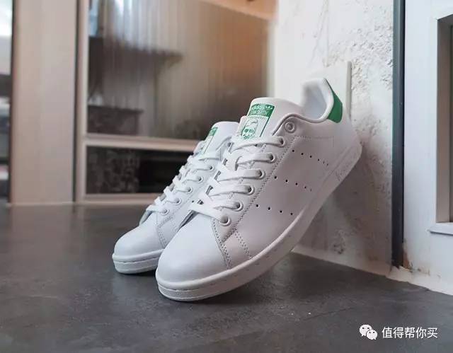 【街头百搭】adidas stansmith originals史密斯绿尾男板鞋