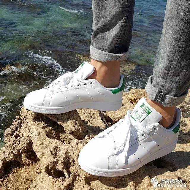 【街头百搭】adidas stansmith originals史密斯绿尾男板鞋