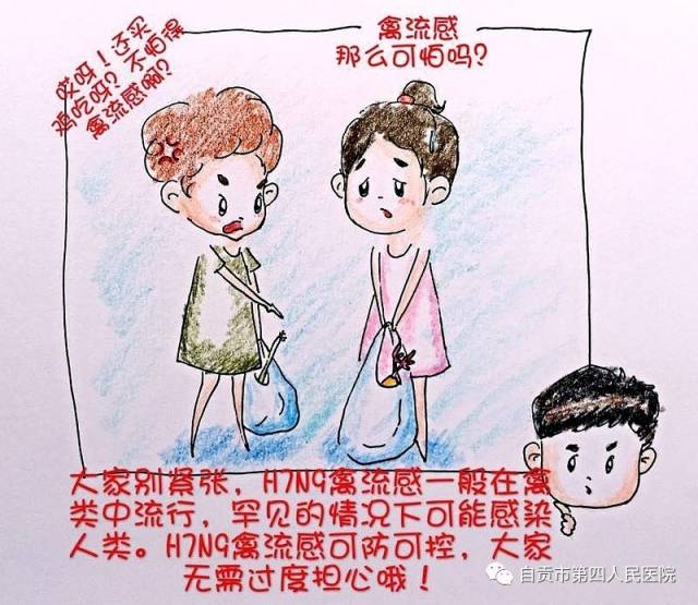 【探秘服务】绘画达人出新招,防控h7n9有一套!