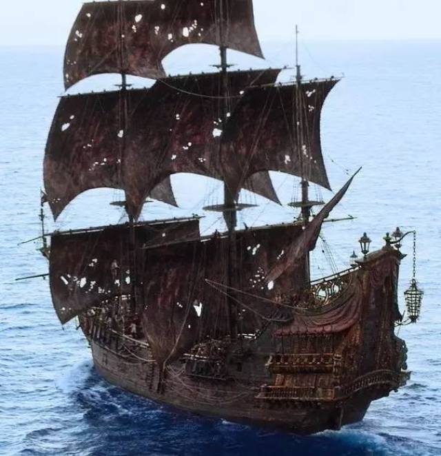 科普|《加勒比海盗》中出现的各种神奇帆船!