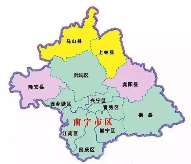 南宁作为广西的首府, 是环北部湾沿岸重要的中心城市, 中国面向东盟