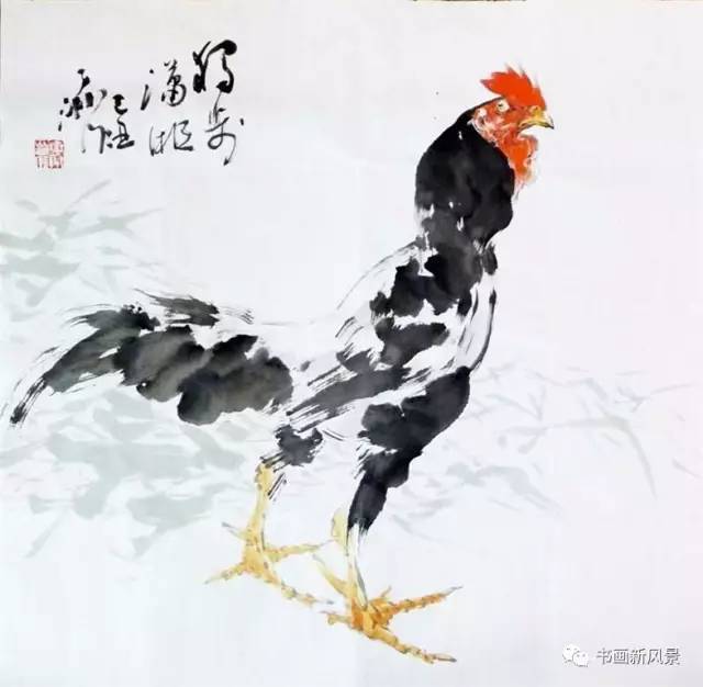 加我微信1486789584,拉你进群,进群暗号:国画 这位名叫王子洲的画家画