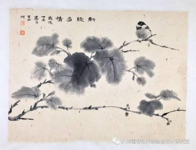 因心感物,妙于生意——董玉山花鸟画赏析