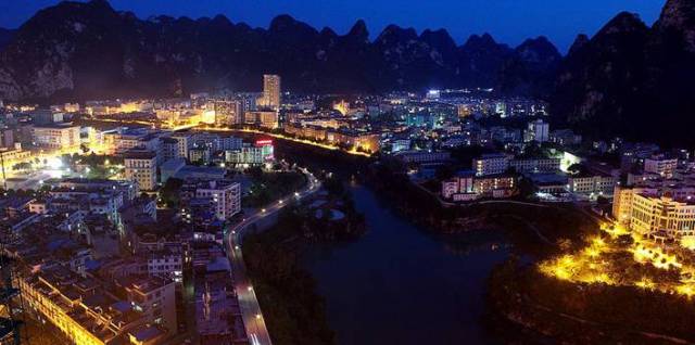 原来河池的夜景……那么美!