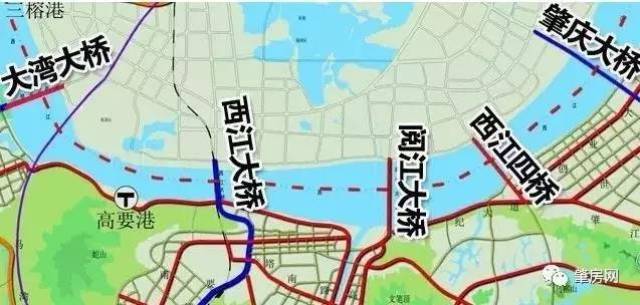 同时,由上面肇庆规划局道路报告可知, 西江大桥有44.