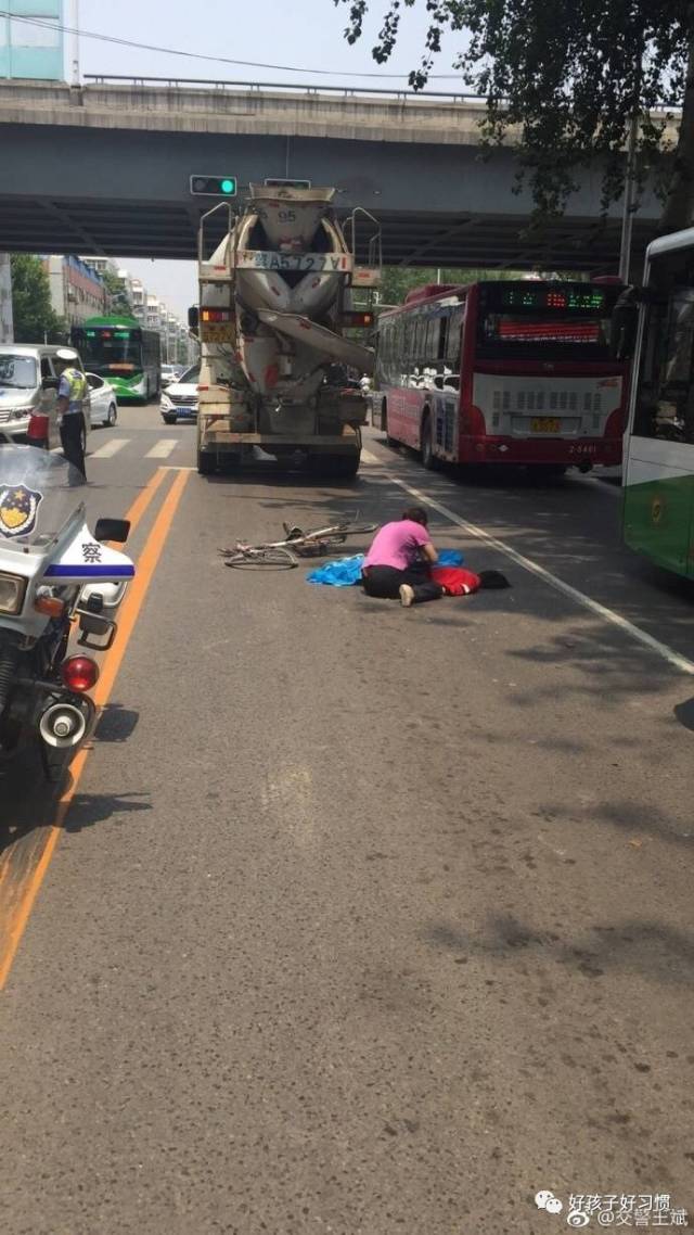 石家庄友谊大街北二环一女孩被轧身亡