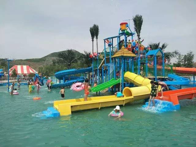 龙门崮水上乐园激爽开园,超级大喇叭,造浪池,儿童戏水池,这个夏日让