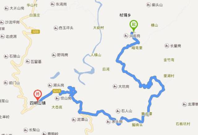 四明山盘山公路号称"宁波最美的盘山公路",依次经过余姚梁弄镇,大岚