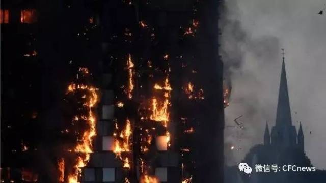 【恐怖】伦敦西区24层公寓楼深夜失火,焚烧十