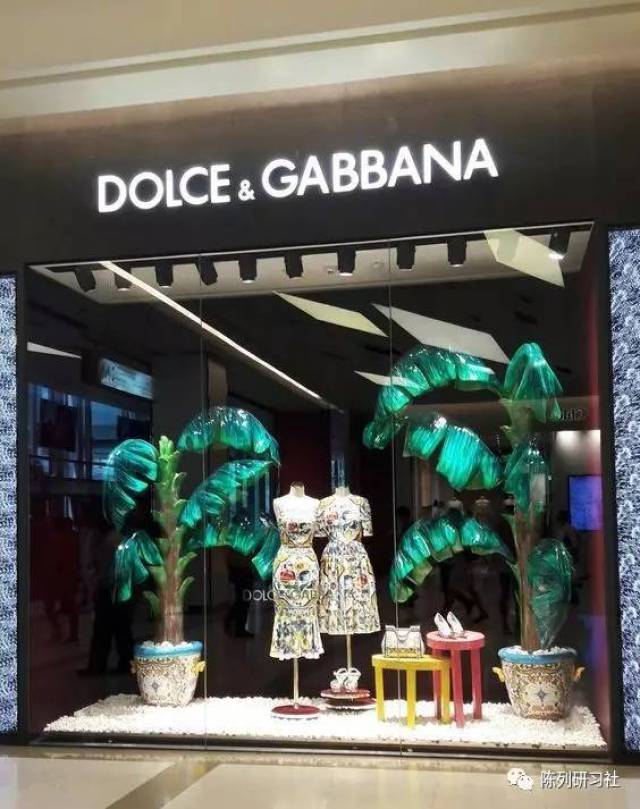 杜嘉班纳 dolce&gabbana 橱窗合辑