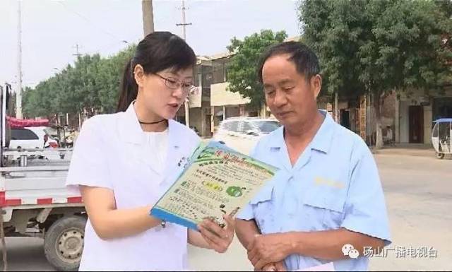 砀山县开展健康中国行-合理膳食宣传义诊活