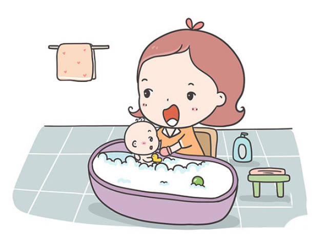 炎炎夏季 为宝宝洗澡正确姿势