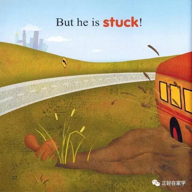 【正好在家学】- 拼读绘本 u【bob is stuck】