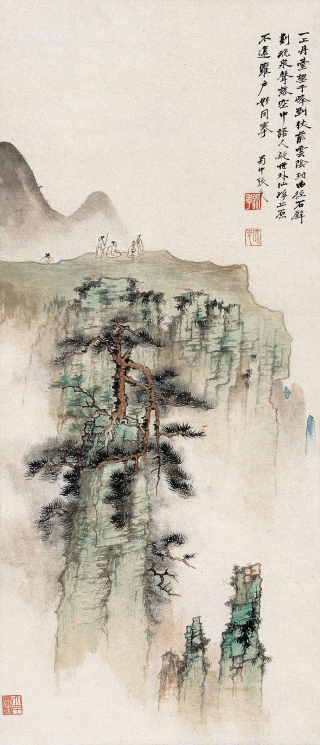 66首经典山水画题画诗