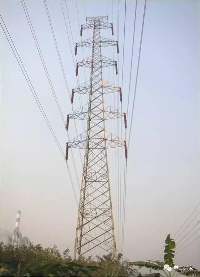 酒杯塔(直位,自立式) 钢管组合塔 同塔并架多回路输电线路 单回输电
