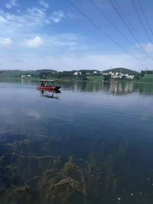 随手拍昭通永丰水库这片海好蓝