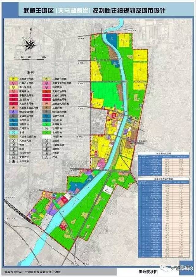 《武威城区天马湖两岸控制性详细规划及城市设计》