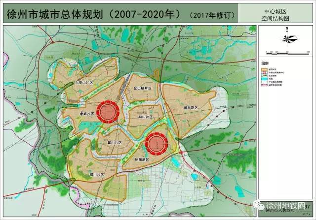 这几个镇要变成市区!徐州总体规划高清大图公布,信息量超大