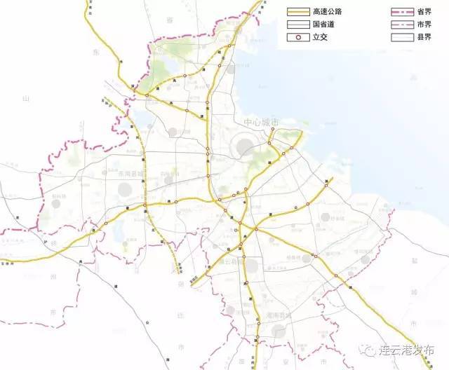 市域高速公路规划图