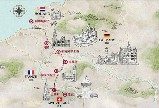 【超值优惠价】维京游轮8日莱茵河经典之旅|一生至少一次的专享旅程!