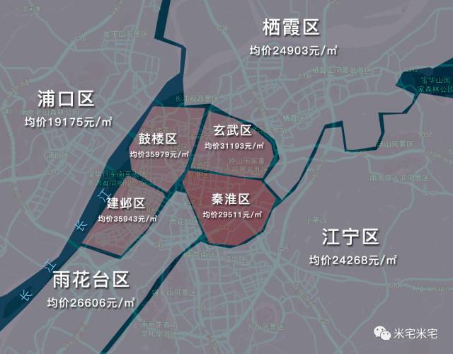 南京各区面积人口_南京各区划分地图(3)