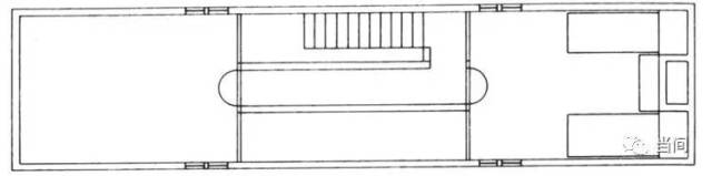 图丨住吉的长屋二层平面图