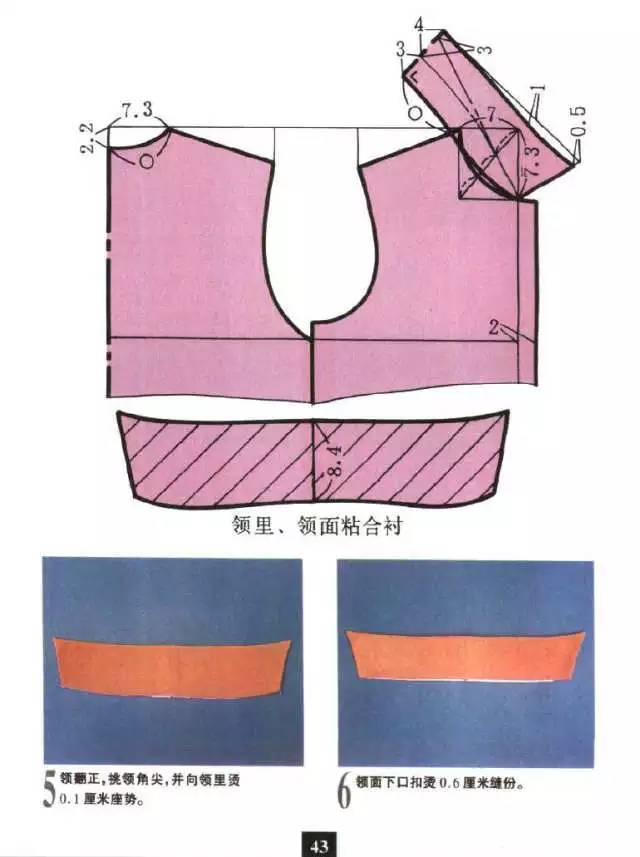 领型|17种领子的纸样与制作