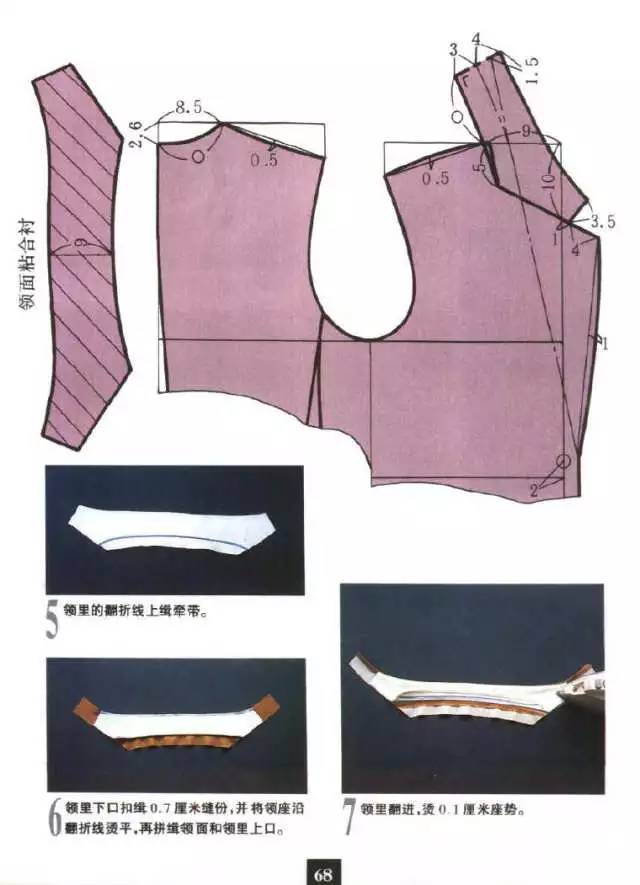 领型|17种领子的纸样与制作