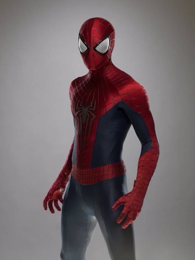《超凡蜘蛛侠》第二部中的蜘蛛侠战服设计