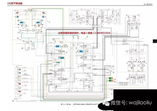 神钢200-8液压系统图大全,这回收集全了,值得收藏