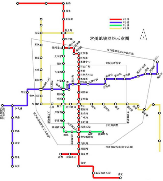 【重磅】常州地铁3号线和4号线周边的房子要涨,有你家