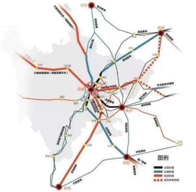 绵阳这个地方有福了!成都到三台城际铁路纳入规划