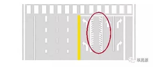 绕过路面障碍物,标线颜色根据障碍物所在的位置,与中心线或车道分界线