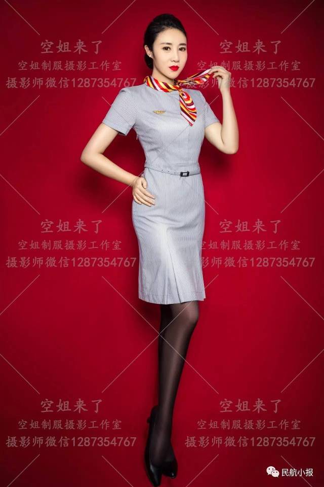 广州站:海航空姐 老制服拍摄