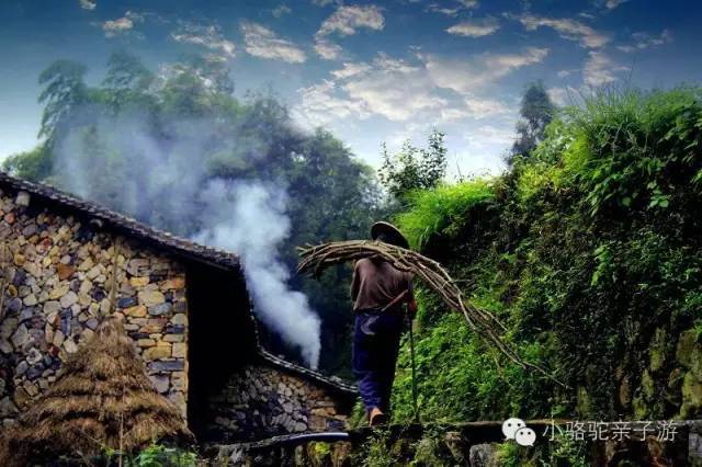 找一个僻静古村落,做几天山野农夫!抓鱼,砍柴,耕地,漂流