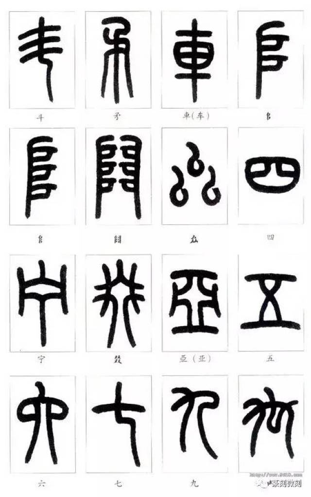 教你认篆字