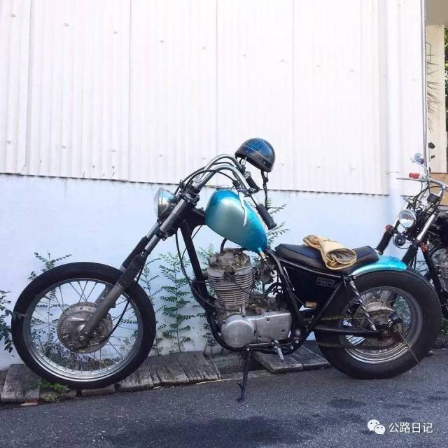 yamaha sr400 车坛常青树 改装chopper/bobber