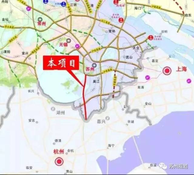 工程最新可行性研究招标文件显示: 苏震桃高速公路初拟方案 苏震桃