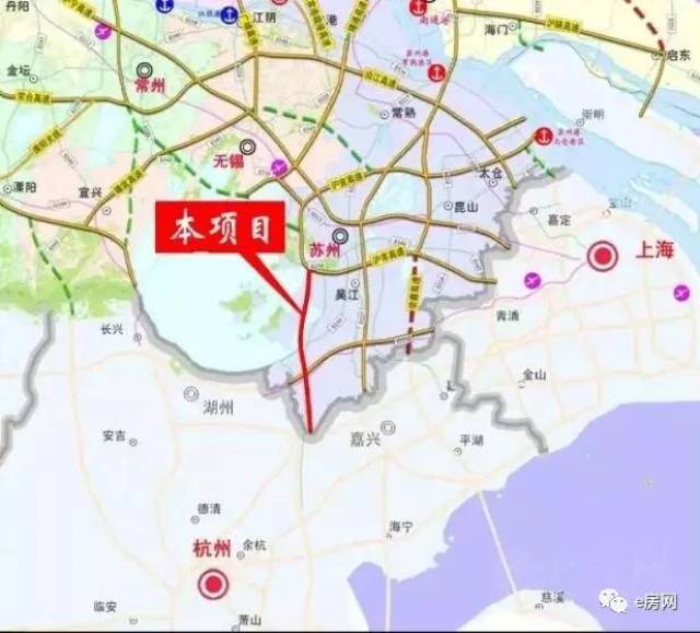 苏州-无锡段太湖隧道不建了 苏锡常南部高速公路