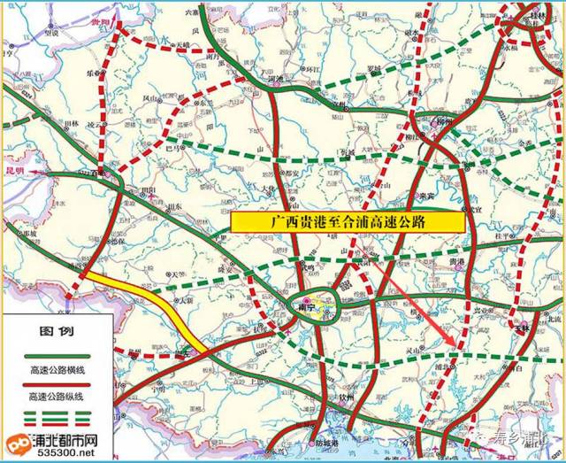 广西高速公路网规划(2006~2020)