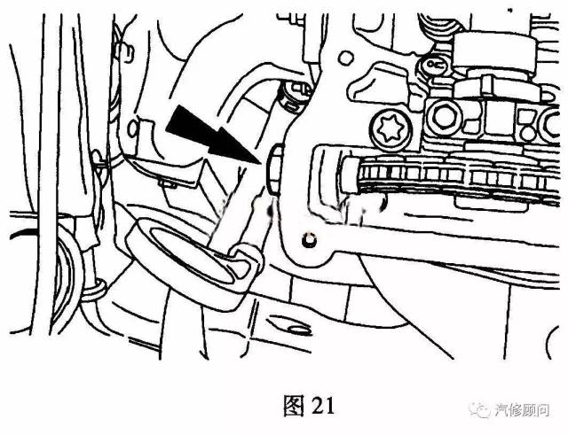 【汽车正时】福特嘉年华(1. 3 l a9ja)发动机正时校对