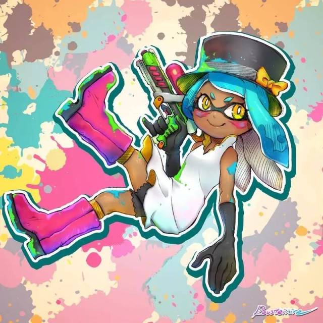 《splatoon2》同人图集-起点电影策划